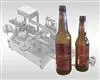 Beer bottle labelling machine